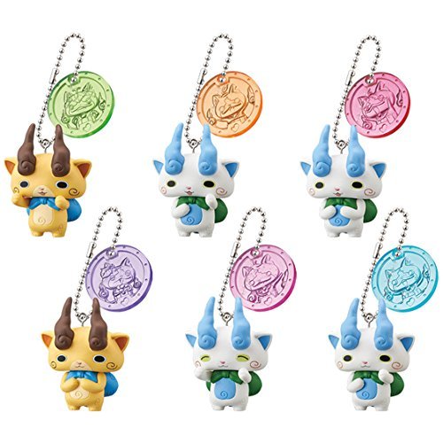 妖怪 こまさんグッズ Amazon | 妖怪おまもり おねがいコマさん 全6種セット | カプセル玩具